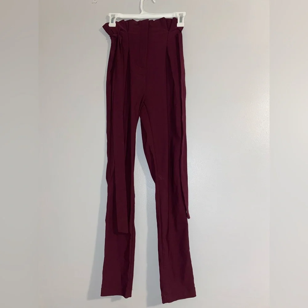 Maroon Dress pants never worn - Picture 1 of 3